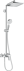Obrázek HANSGROHE Crometta E Showerpipe 240 1jet s pákovou baterií #27284000 - chrom