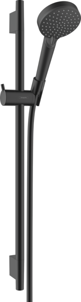 Obrázek HANSGROHE Vernis Blend sprchová sada Vario EcoSmart se sprchovou tyčí S Puro 65 cm #26423670 - matná černá