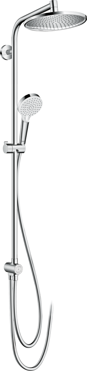 Ảnh của HANSGROHE Crometta S Showerpipe 240 1jet EcoSmart Reno #27270000 - chrom