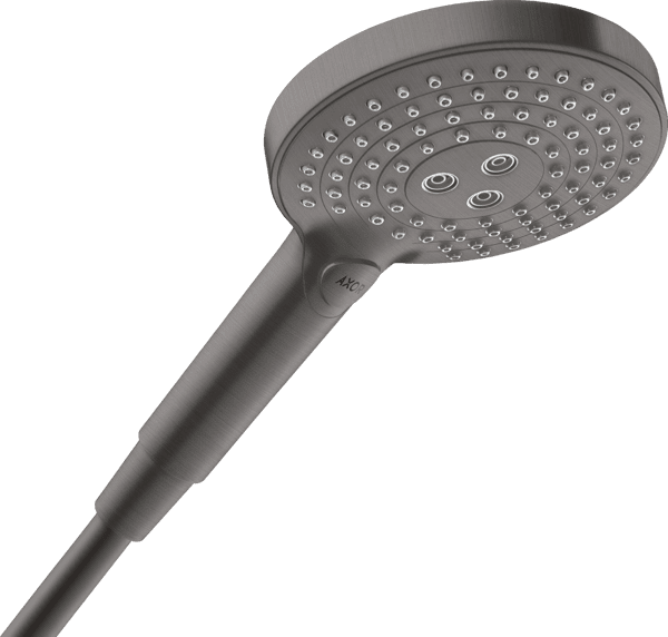 Obrázek HANSGROHE AXOR ShowerSolutions Ruční sprcha 120 3jet #26050340 - kartáčovaný černý chrom