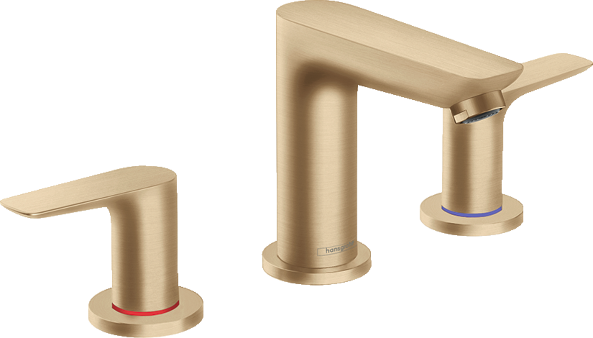 HANSGROHE Talis E umyvadlová baterie 3-otv. #71733140 - kartáčovaný bronz