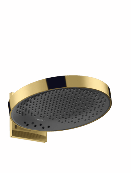 Obrázek HANSGROHE Rainfinity horní sprcha 360 3jet s nástěnným připojením #26234990 - leštěný vzhled zlata