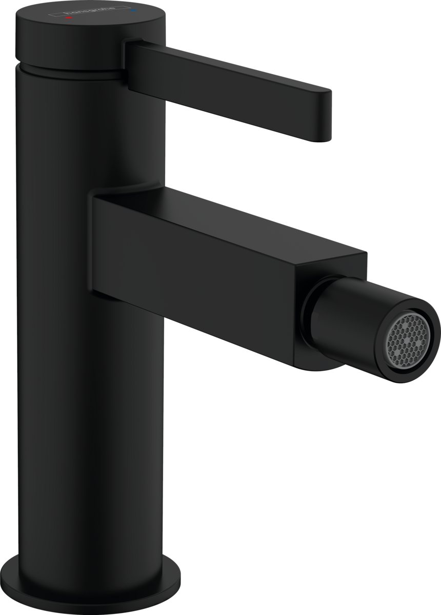 HANSGROHE Finoris bidetová baterie s výpustí Push-Open #76200670 - černá mat