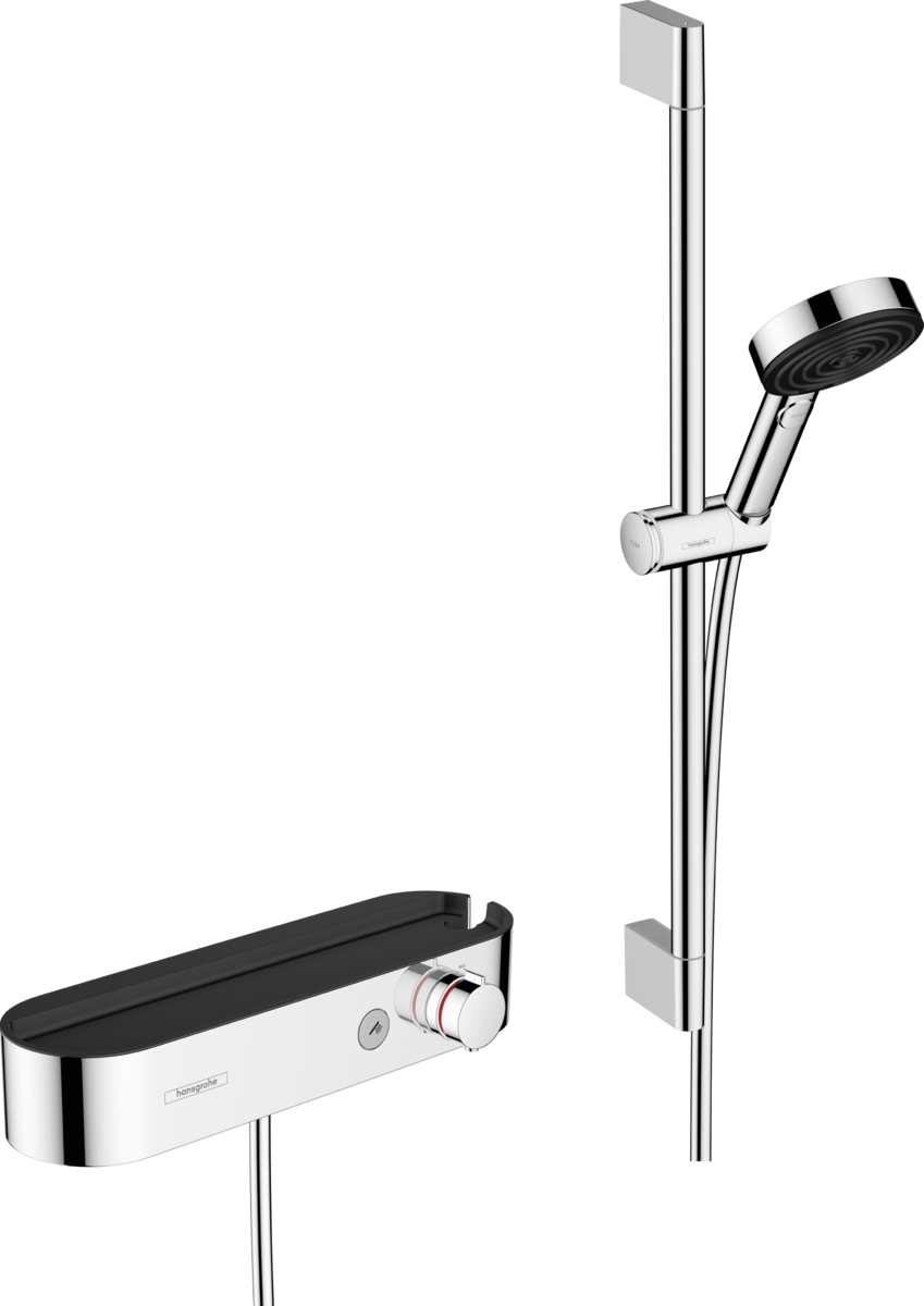 HANSGROHE Pulsify Select S sprchový systém 105 3Jet Relaxation #24260000 - chrom