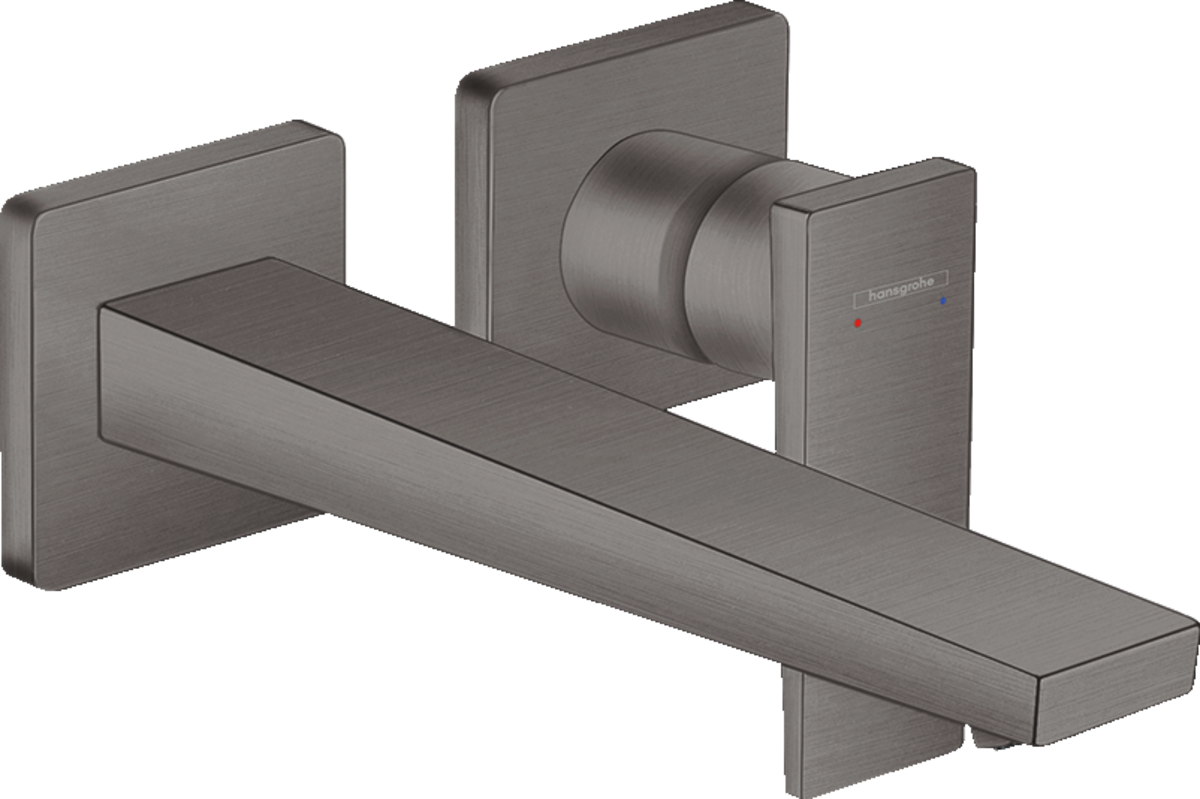 HANSGROHE Metropol umyvadlová baterie pod omítku, 225mm #32526340 - černý chrom kartáčovaný