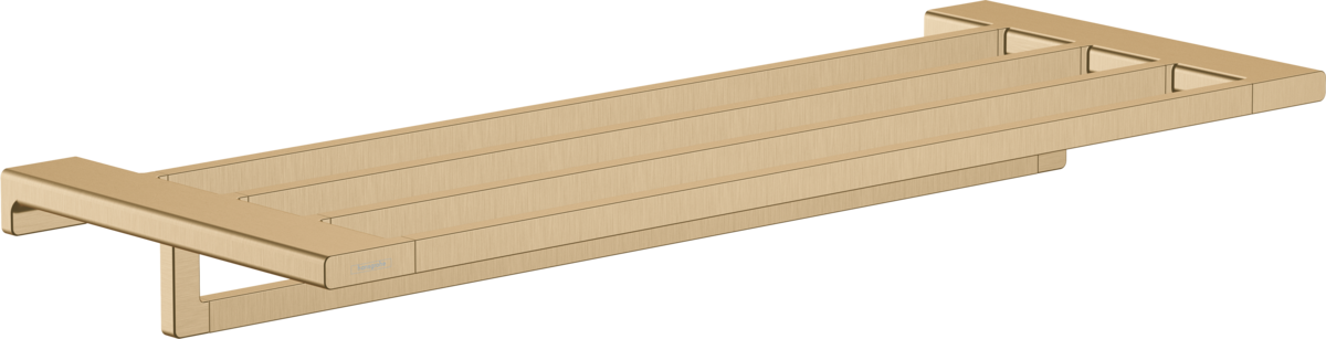 HANSGROHE AddStoris polička na ručníky s držákem, 65cm #41751140 - kartáčovaný bronz