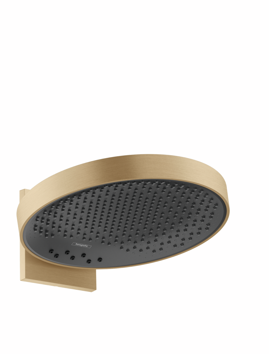 HANSGROHE Rainfinity horní sprcha 360 3jet s nástěnným připojením #26234140 - kartáčovaný bronz