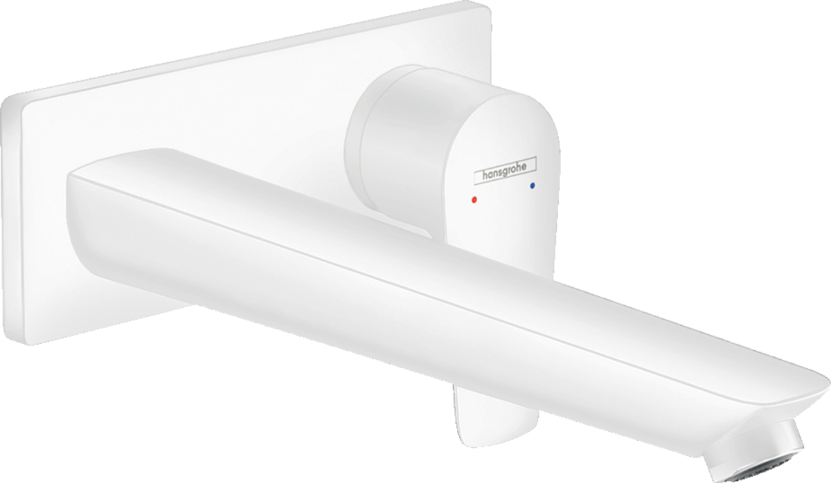 HANSGROHE Talis E umyvadlová baterie pod omítku, výtok 22,5cm #71734700 - bílá mat