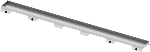Obrázek TECE TECEdrainline tileable channel "plate II" for shower channel, stainless steel, 1000 mm #601072