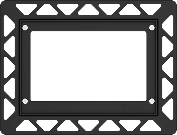 Зображення з  TECE TECE, монтажна рамка для встановлення панелей змиву врівень зі стіною, чорна 9240647