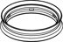 Obrázek TECE TECEdrainline-Evo immersion pipe seal #668033
