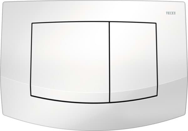 Obrázek TECE TECEambia toilet flush plate white dual-flush system #9240200