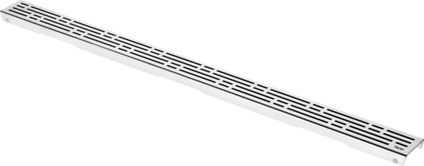 Ảnh của TECE TECEdrainline design grate "basic", polished stainless steel, 800 mm #600810