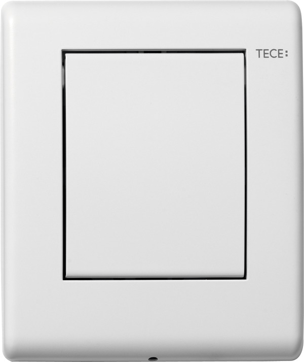 Ảnh của TECE TECEplanus urinal flush plate including cartridge silk matt white #9242312