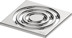 Obrázek TECE TECEdrainpoint S designová mřížka z nerezové oceli, 100 mm 3665002