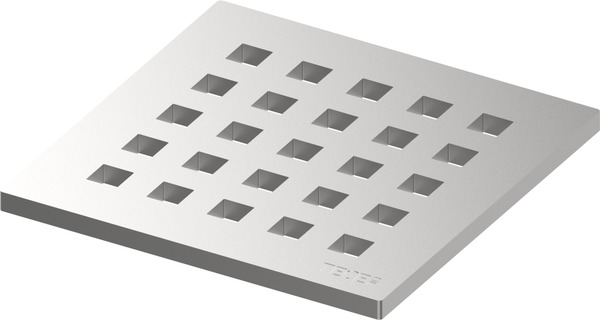 TECE TECEdrainpoint S designová mřížka "quadratum" z nerezové oceli, 150 mm #3665009
