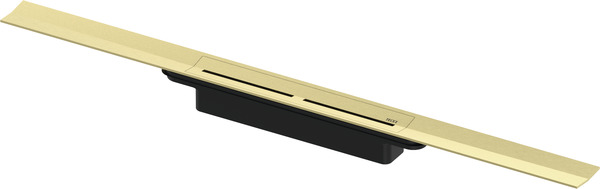 TECE TECEdrainprofile shower profile, 1200 mm, stainless steel, brushed gold optic #671202