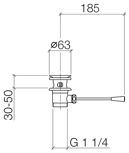 DORNBRACHT odtoková souprava 10300970-04