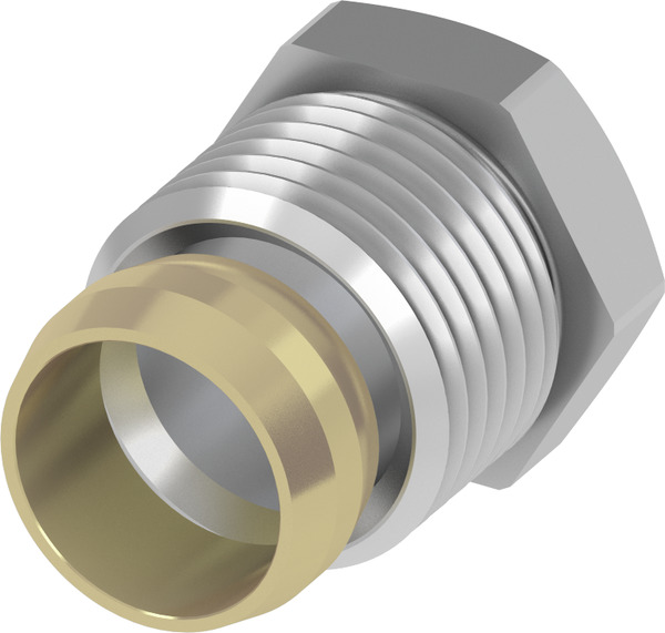 TECE male pinch screw connection 1/2" MT Cu 15 mm x R 1/2" #717501
