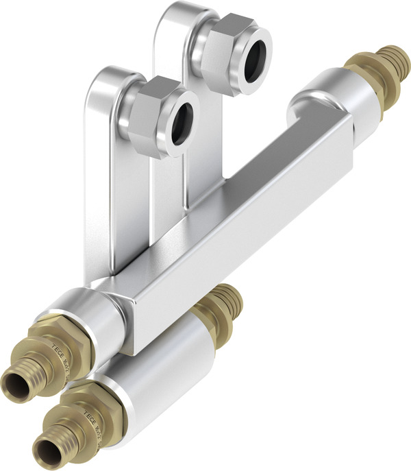 TECE Připojovací sada TECEflex SLHK 16 x 15 Cu x 16 mm, poniklovaná #730110
