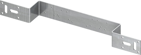 TECE fastener made of galvanized steel, double angled, centres 150 and 80 mm #720528