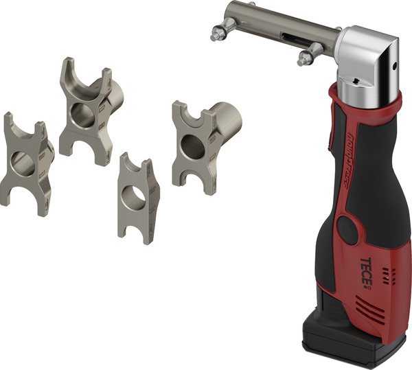 TECE TECEflex RazFaz battery expansion tool/case incl. pressing fork dimension 14-32 #720173