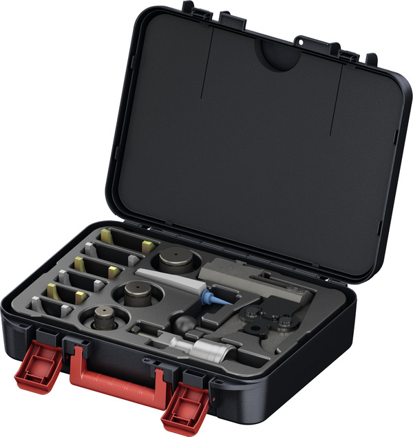 TECE TECEflex press tool PMA 40 63/case with pressing fork + expansion set dimension 40-63 #720170