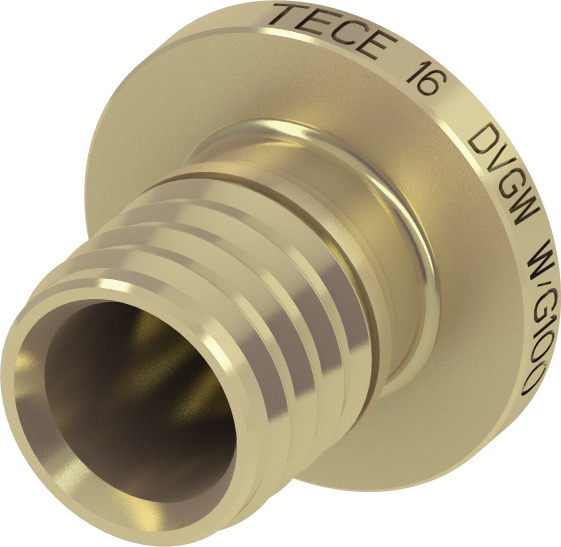 TECE Koncovka TECEflex standardní mosaz, rozm. 14 #765114