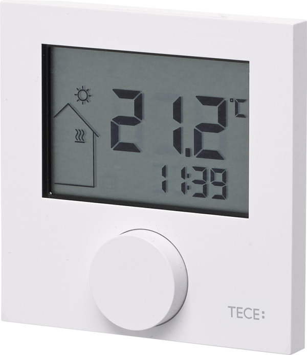 TECE Pokojový termostat TECEfloor, displej, RT-D 230, Control #77410035