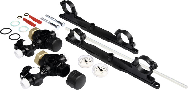 TECE TECEfloor plastic HCM base module holder, KFE, 1" flat sealing FT #77390010