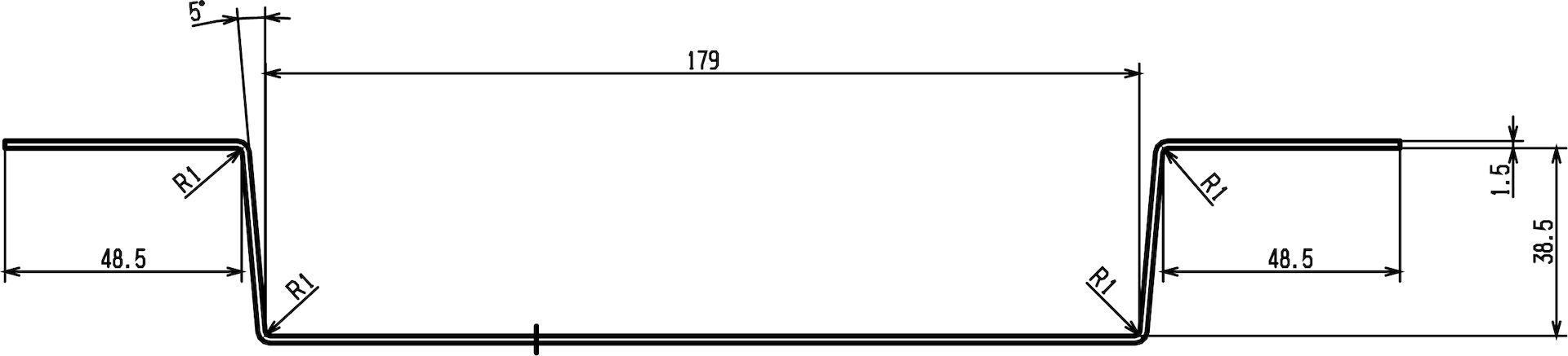 HANSA Angle piece #59913086