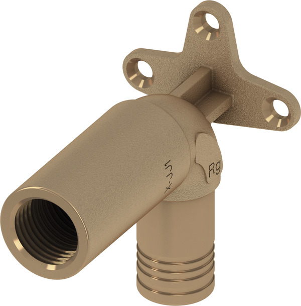 TECE TECElogo-Push universal wall disc long, dimension 20 x Rp 1/2", red brass/Si-bronze #8723008