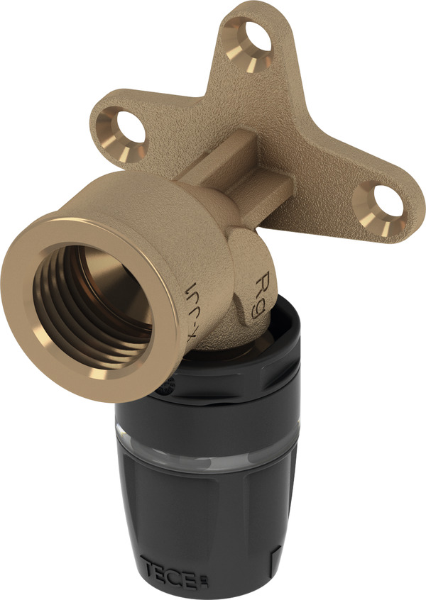 TECE TECElogo-Push wall disk dimension 20 x Rp 1/2", red brass/silicon bronze #8723004