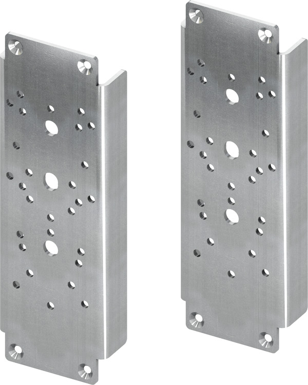 TECE TECEprofil steel plate set to hold the safety support arms F #9042017