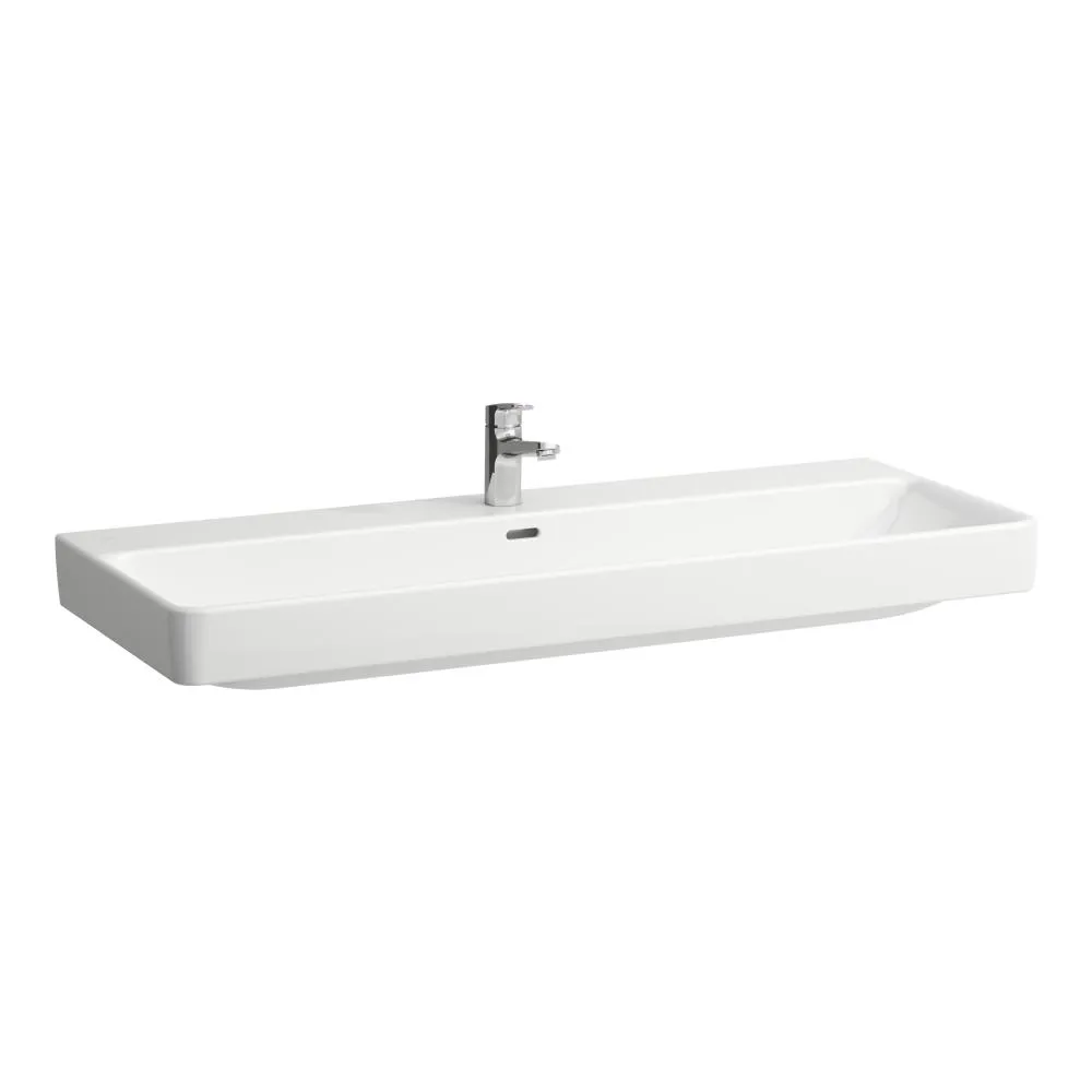 LAUFEN PRO S Dvojité umyvadlo k zabudování do nábytku 1200 x 465 x 95 mm #H814965A001091 - A00 - Bílá LCC Active (LAUFEN Clean Coat Active)