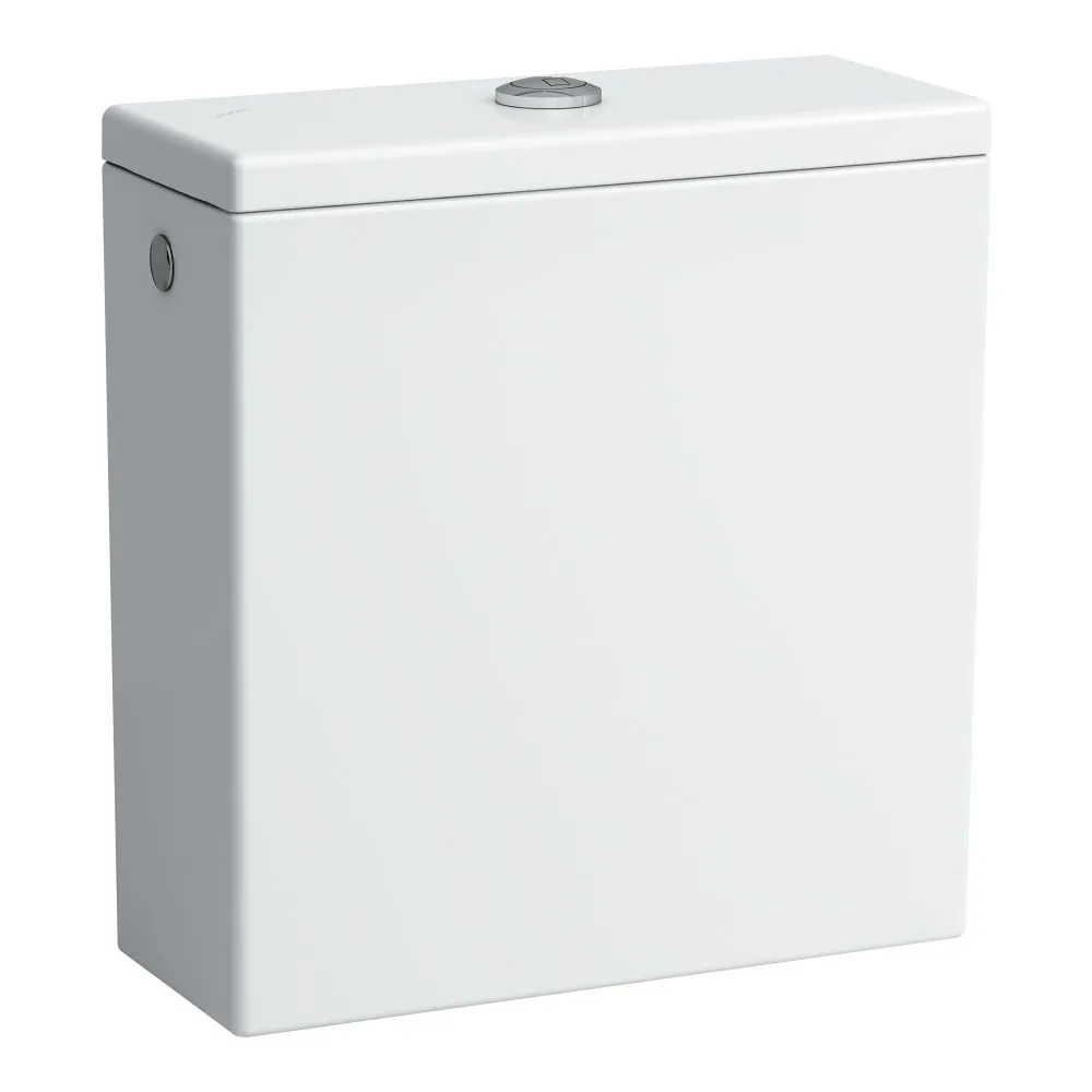 LAUFEN PRO Nádrž, zadní přívod vody (uprostřed) 375 x 160 x 395 mm #H829951A009711 - A00 - Bílá LCC Active (LAUFEN Clean Coat Active)
