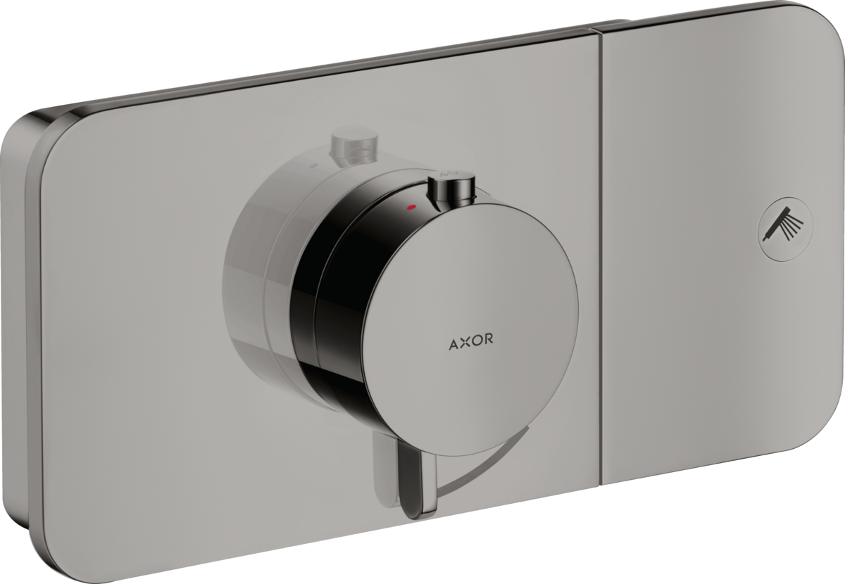 HANSGROHE AXOR Jeden modul termostatu pod omítku pro 1 spotřebič #45711330 - Leštěný černý chrom