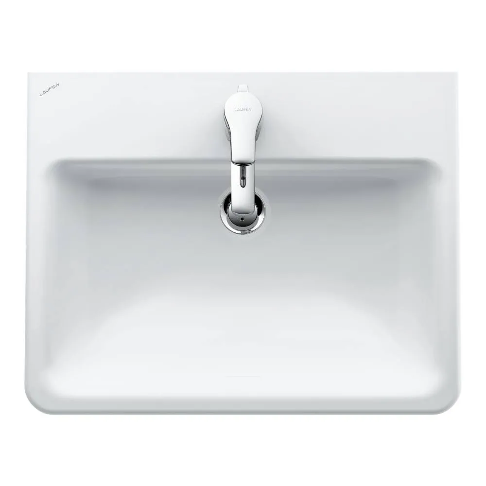 LAUFEN PRO Zápustné umyvadlo 560 x 440 x 20 mm #H818963A001081 - A00 - Bílá LCC Active (LAUFEN Clean Coat Active)