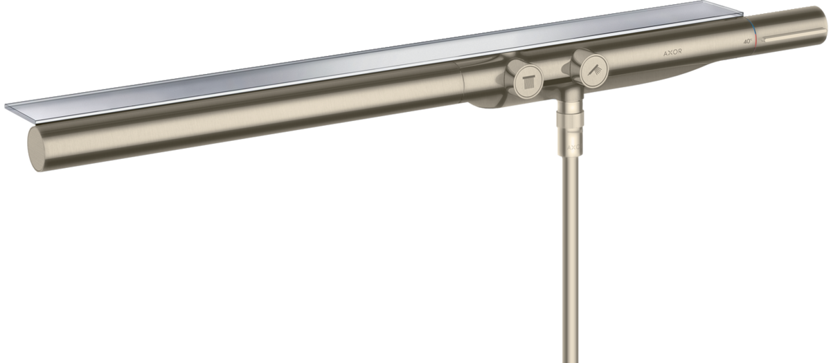 HANSGROHE AXOR ShowerSolutions Termostat 800 pro povrchovou/zápustnou montáž #45440820 - kartáčovaný nikl