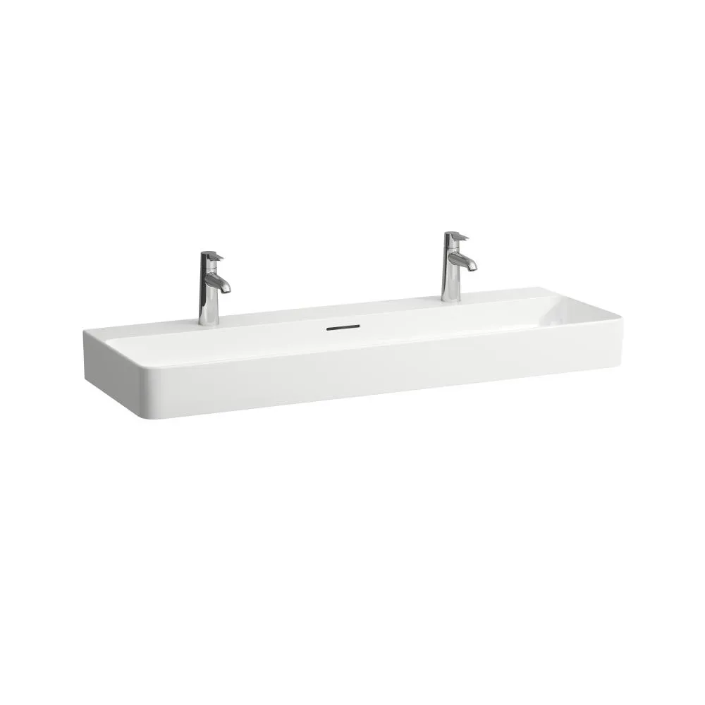 LAUFEN VAL Umyvadlo 1200 x 420 x 115 mm #H8102894001071 - 400 - Bílá LCC (LAUFEN Clean Coat)