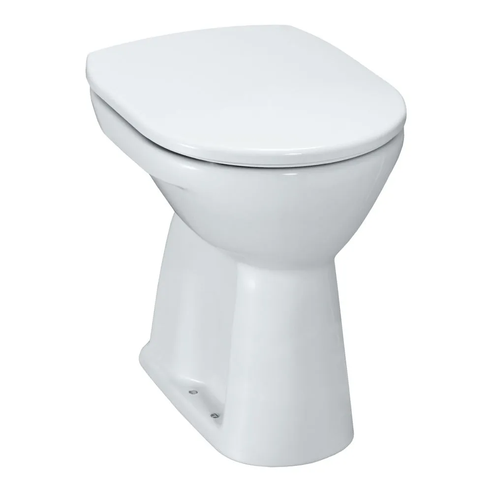LAUFEN PRO Laufen pro, stojící WC, ploché splachování, svislý odpad, výška 46 cm 470 x 360 x 450 mm #H825957A000001 - A00 - Bílá LCC Active (LAUFEN Clean Coat Active)