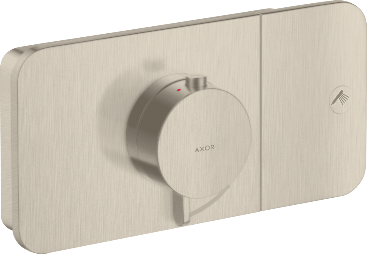 HANSGROHE AXOR Jeden modul termostatu pod omítku pro 1 spotřebič #45711820 - kartáčovaný nikl