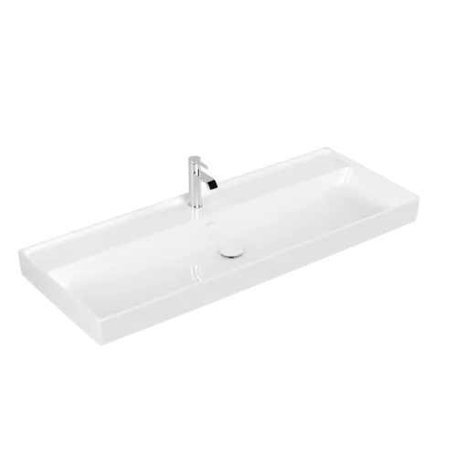 VILLEROY BOCH Umyvadlo na skříňku Collaro, 1200 x 470 x 160 mm, bílé Alpine CeramicPlus, bez přepadu #4A33C2R1