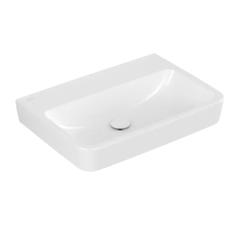 VILLEROY BOCH Umyvadlo O.novo, 650 x 460 x 175 mm, bílé Alpine CeramicPlus, bez přepadu #4A4168R1