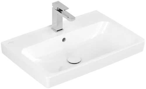VILLEROY BOCH Umyvadlo Architectura, 650 x 445 x 165 mm, bílá alpská, s přepadem, leštěné #4A87KG01