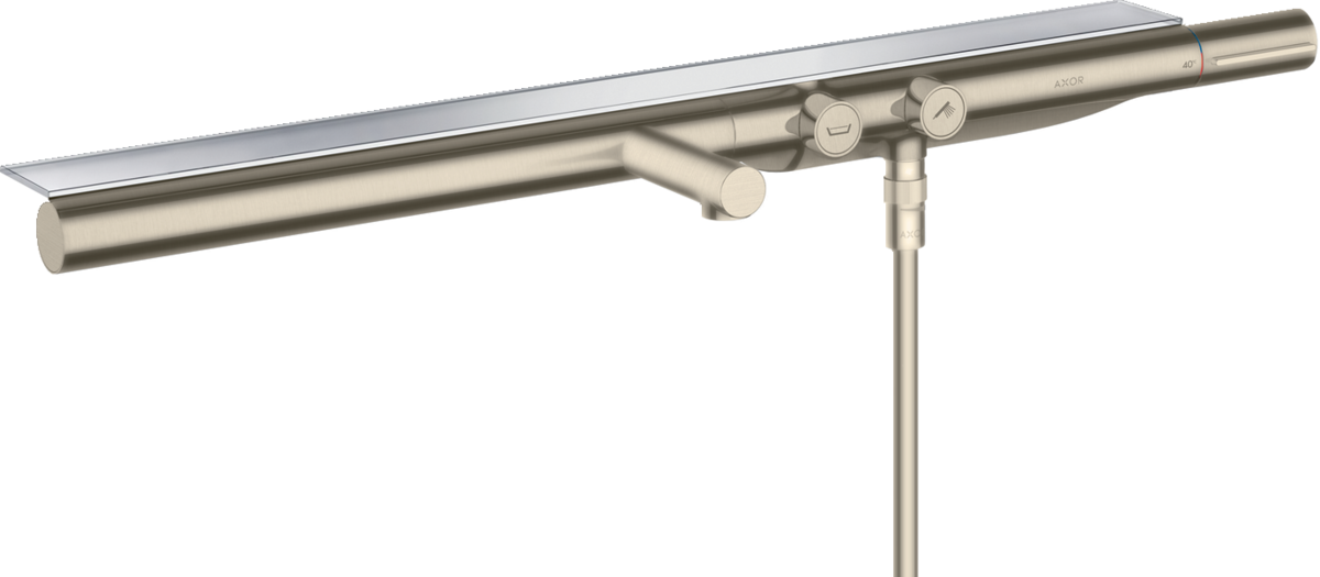 HANSGROHE AXOR ShowerSolutions koupelnový termostat 800 pro povrchovou montáž #45420820 - kartáčovaný nikl