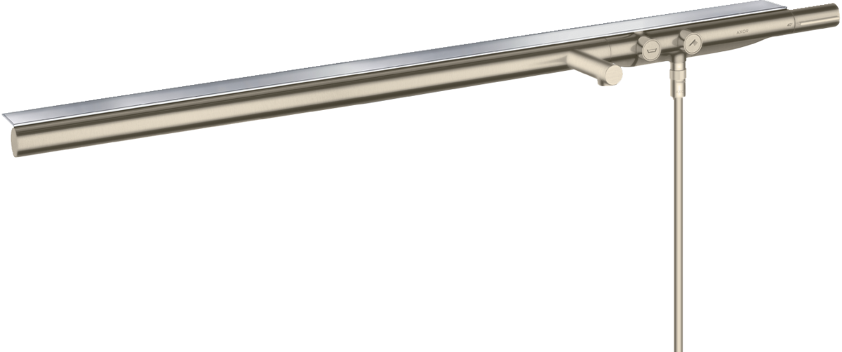 HANSGROHE AXOR ShowerSolutions koupelnový termostat 1200 pro povrchovou montáž #45421820 - kartáčovaný nikl