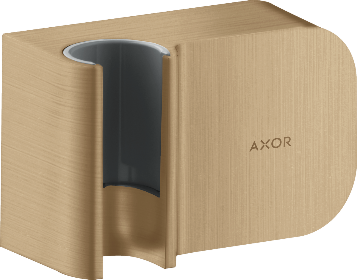 HANSGROHE AXOR One přípojka s držákem #45723140 - kartáčovaný bronz