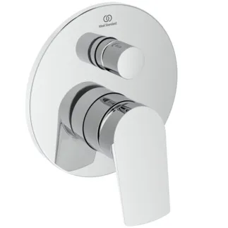 IDEAL STANDARD LDV - Koupelnová baterie UP kit 2 163x99x187 mm v chromu, nutná sada 1 (A1000), 23,0 l/min (3 bar) - technologie Click, povrch SmartShine. UPOZORNĚNÍ: Tento výrobek se přestává vyrábět a je nahrazen výrobkem A8723AA. Chrom #A7637AA