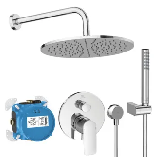 IDEAL STANDARD CONNECT AIR - Sprchová aplikace UP v chromu, sada 1 v ceně - povrch SmartShine #A7574AA - chrom